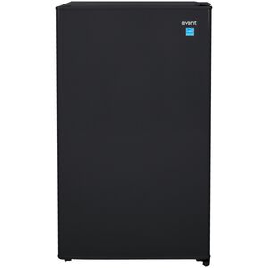 Avanti 19 in. 3.2 cu. ft. Mini Fridge with Freezer Compartment - Black, Black, hires