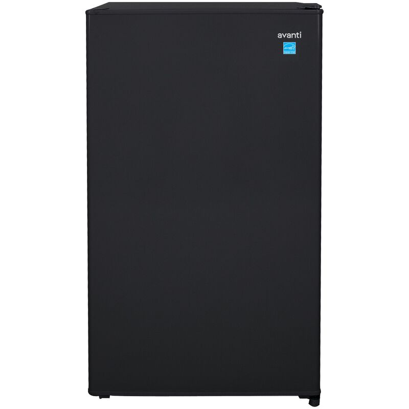 Avanti 19 in. 3.2 cu. ft. Mini Fridge with Freezer Compartment - Black, Black, hires