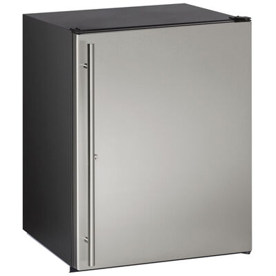 U-Line ADA Collection 24 in. 5.3 cu. ft. Undercounter Refrigerator - Stainless Steel | ADA24RS-13B