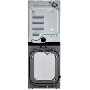 LG 27 in. WashTower with 4.5 cu. ft. Washer with 6 Wash Programs & 7.4 cu. ft. Gas Dryer with 6 Dryer Programs, Sensor Dry & Wrinkle Care - Graphite Steel, Graphite Steel, hires