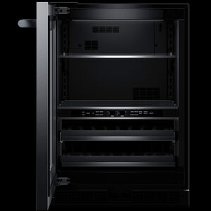 JennAir Rise Series 24 in. 5.0 cu. ft. Built-In Beverage Center with Fixed Shelves & Digital Control - Stainless Steel, , hires
