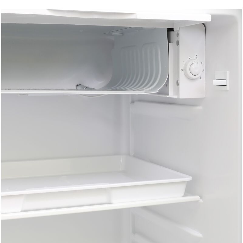 Avanti 18 in. 3.1 cu. ft. Mini Fridge with Freezer Compartment - Black, Black, hires