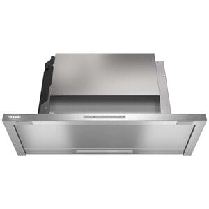 Miele 30 in. Smart Convertible Slide-Out Style Range Hood with 625 CFM, 3 Fan Speeds & 1 LED Light - Stainless Steel, , hires