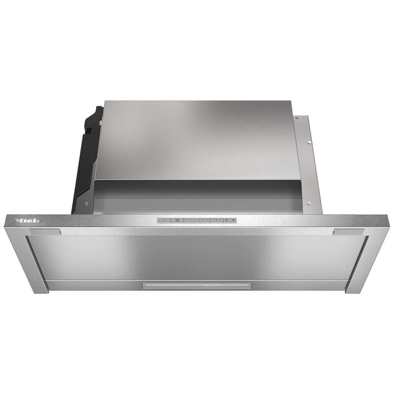 Miele 30 in. Smart Convertible Slide-Out Style Range Hood with 625 CFM, 3 Fan Speeds & 1 LED Light - Stainless Steel, , hires