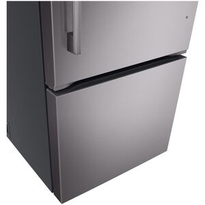 LG 33 in. 25.5 cu. ft. Smart Bottom Freezer Refrigerator with Ice Maker - Black Stainless Steel, , hires
