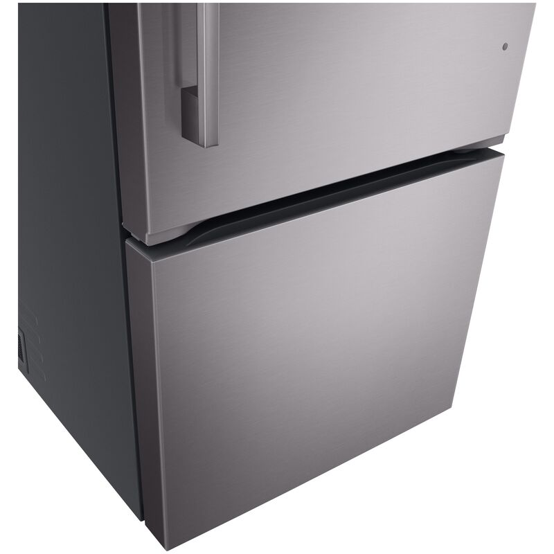 LG 33 in. 25.5 cu. ft. Smart Bottom Freezer Refrigerator with Ice Maker - Black Stainless Steel, , hires