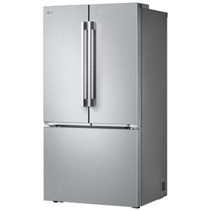 LG 36 in. 26.5 cu. ft. Smart Counter Depth French Door Refrigerator with Internal Water Dispenser - PrintProof Stainless Steel, , hires