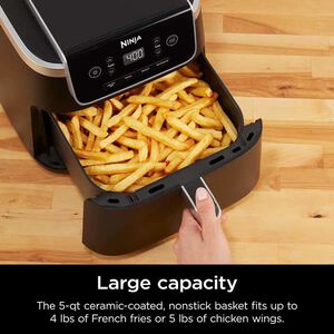 Ninja 5 qt. 4-in-1 Air Fryer Pro - Black, , hires