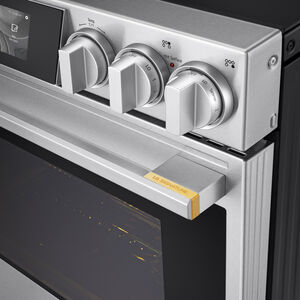 LG Signature 30 in. 6.3 cu. ft. Smart Air-Fry True European Convection Slide-in Electric Range with 4 Induction Burners & 1 Radiant Burner - PrintProof Stainless Steel, , hires