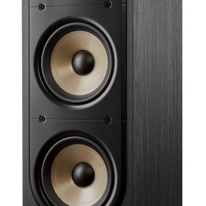 Polk Signature Elite ES50 High-Quality Compact Floor-Standing Tower Speaker - Black, Black, hires
