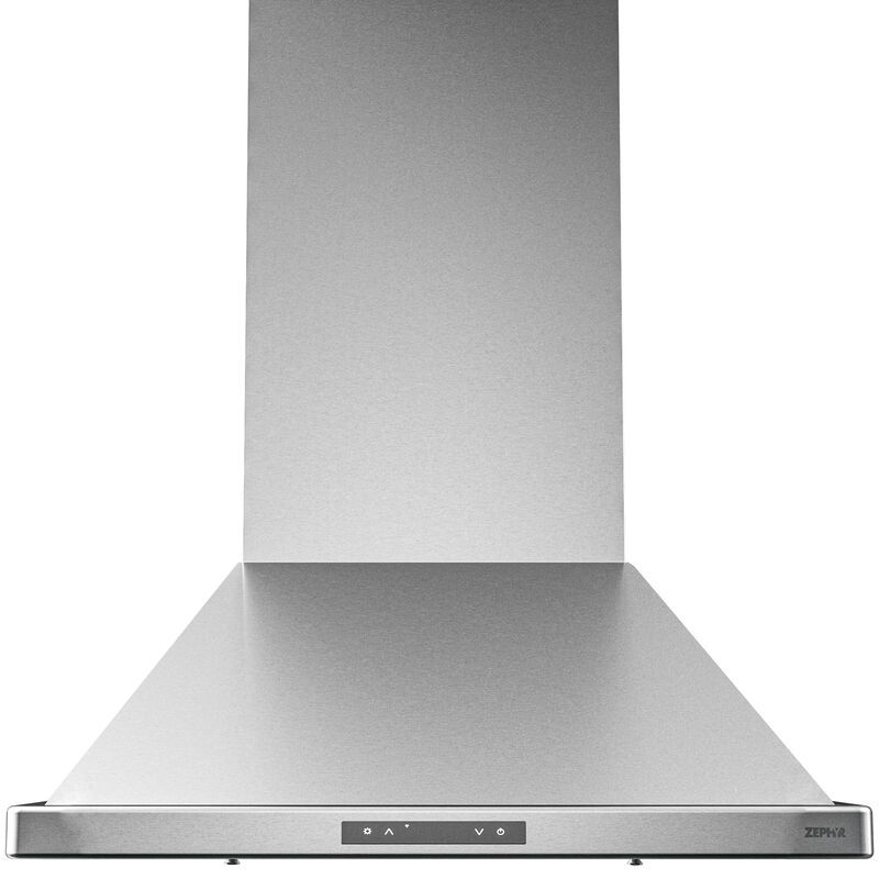 Zephyr 30 in. Smart Convertible Chimney Style Range Hood with 700 CFM, 6 Fan Speeds & 2 LED Lights - Stainless Steel, , hires