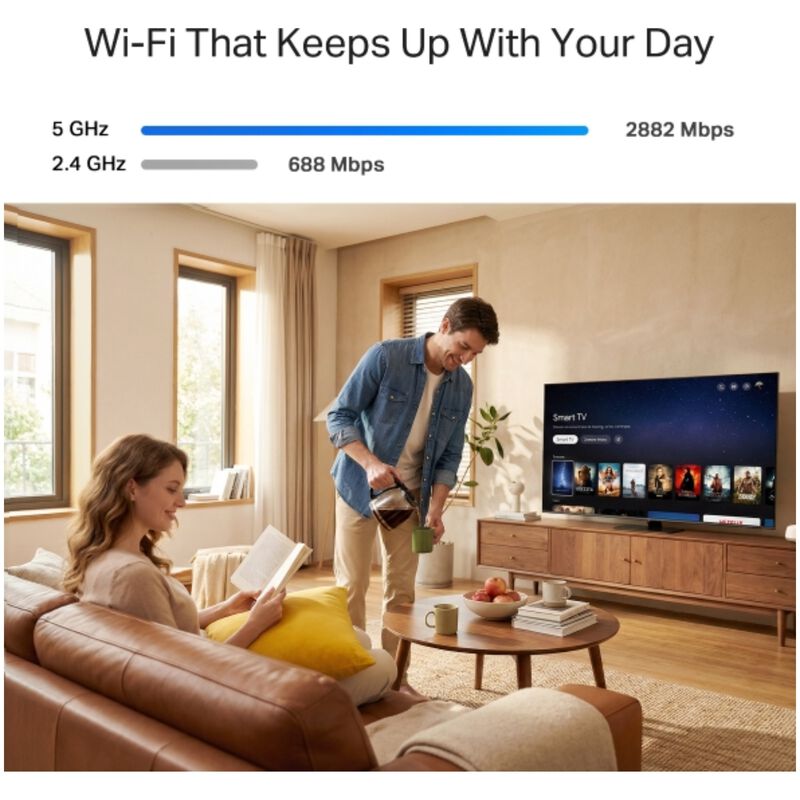 TP Link Deco BE3600 Dual-Band Wi-Fi 7-Mesh System 2-Pack, , hires