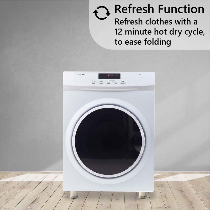 Equator 24 in. 1.6 cu. ft. Electric Front Load Stackable Laundry Center with Sensor Dry - White, , hires