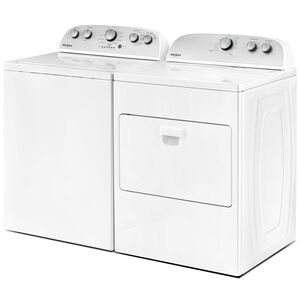 Whirlpool 7.0 Cu. Ft. 120 Volt White Gas Vented Dryer With AutoDry  WGD4616FW for sale online