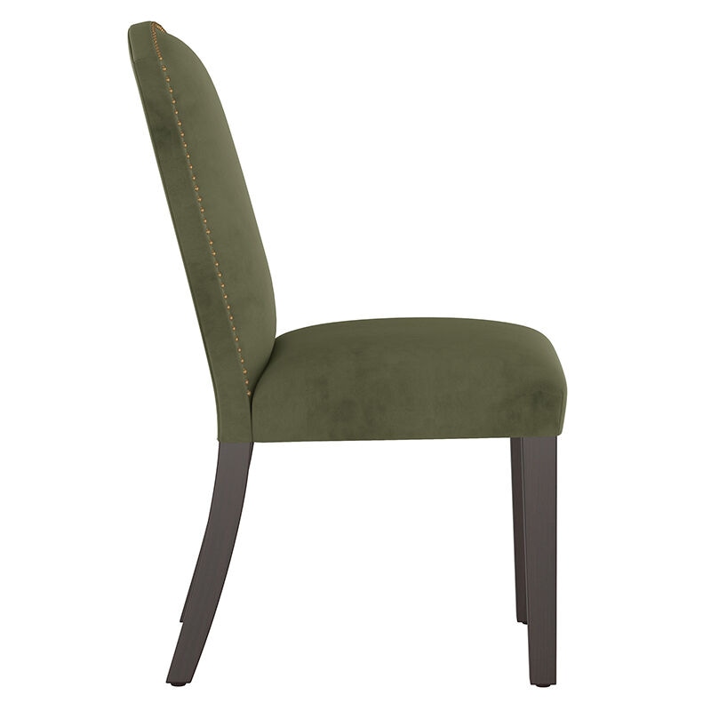 Skyline Furniture Dining Chair in Velvet Fabric - Regal Moss, , hires
