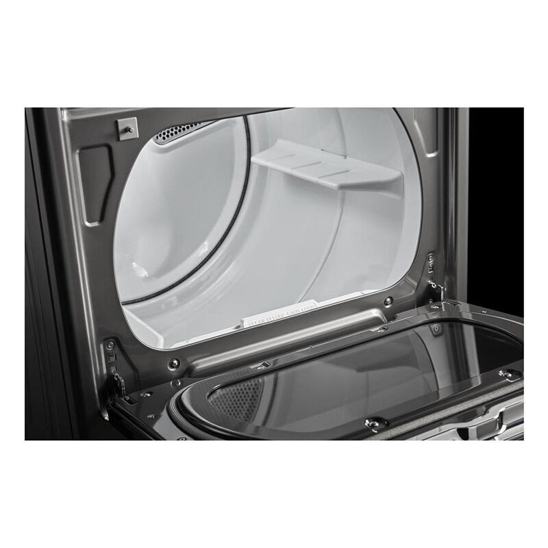 Maytag 27 in. 7.4 cu. ft. Smart Electric Dryer with Extra Power Button & Sensor Dry - Metallic Slate, Metallic Slate, hires