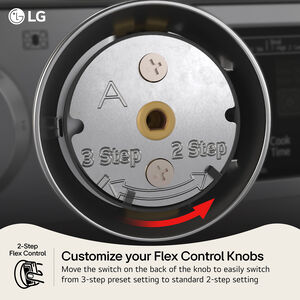 LG 30 in. 6.3 cu. ft. Smart Air-Fry True European Convection Slide-In Gas Range with 5 Sealed Burners & Griddle - Black Stainless Steel, , hires