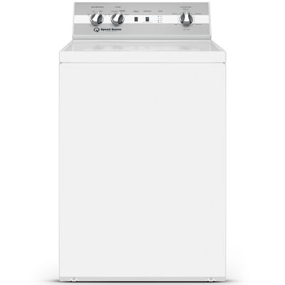 Speed Queen TC5 26 in. 3.2 cu. ft. Top Load Washer with Agitator & Classic Clean - White | TC5003WN