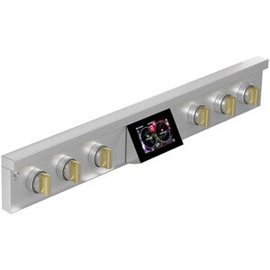 Monogram Statement Series 48 in. 8.2 cu. ft. Smart Air Fry True European Convection Double Oven Dual Fuel Range with 4 Sealed Burners, Grill & Griddle - Stainless Steel, , hires