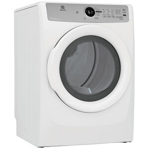 Electrolux 300 Series 27 in. 8.0 cu. ft. Stackable Gas Dryer with Luxury-Quiet Sound System & Sensor Dry - White, , hires