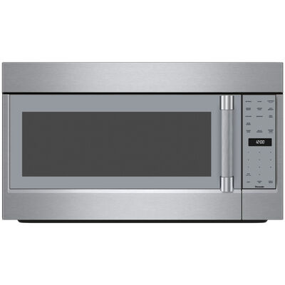 Thermador Professional Series 30" 2.1 Cu. Ft. Over-the-Range Microwave with 10 Power Levels, 385 CFM & Sensor Cooking Controls - Stainless Steel | MU30WSU
