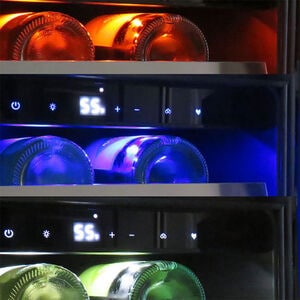 XO 30 in. Built-In/Freestanding Combo Wine & Beverage Center with Dual Zones & Digital Control - Custom Panel Ready, Custom Panel Required, hires