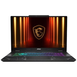 MSI Cyborg 15 16 in. Notebook with Intel Core 7-240H, 1.8 GHz, 10-Core CPU, NVIDIA GeForce RTX 5060, 8GB VRAM GPU, 16GB RAM, 512GB SSD & Windows 11 Home - Translucent Black