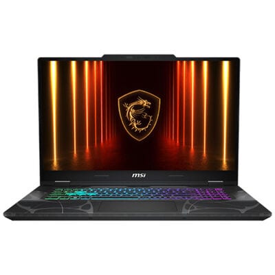 MSI Cyborg 15 16 in. Notebook with Intel Core 7-240H, 1.8 GHz, 10-Core CPU, NVIDIA GeForce RTX 5060, 8GB VRAM GPU, 16GB RAM, 512GB SSD & Windows 11 Home - Translucent Black | CYBGB2RWFKG0