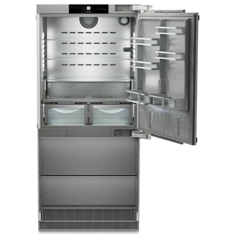 Liebherr 36 in. 18.9 cu. ft. Built-In Counter Depth Bottom Freezer
