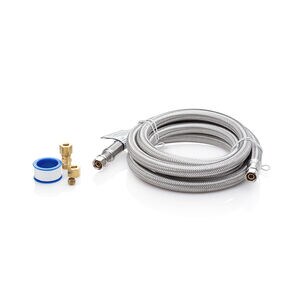 Smart Choice 6' Stainless Steel Refrigerator Waterline Kit, , hires