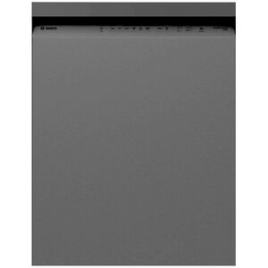 Bosch 100 Series Plus 24 in. Smart Built-In Dishwasher with Front Control, 48 dBA Sound Level, 14 Place Settings, 8 Wash Cycles & Sanitize Cycle - Black, , hires