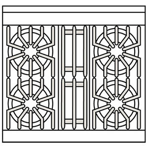 Viking 5 Series 30 in. 4 cu. ft. Standard Convection Gas Range with 4 Sealed Burners - Stainless Steel, Stainless Steel, hires