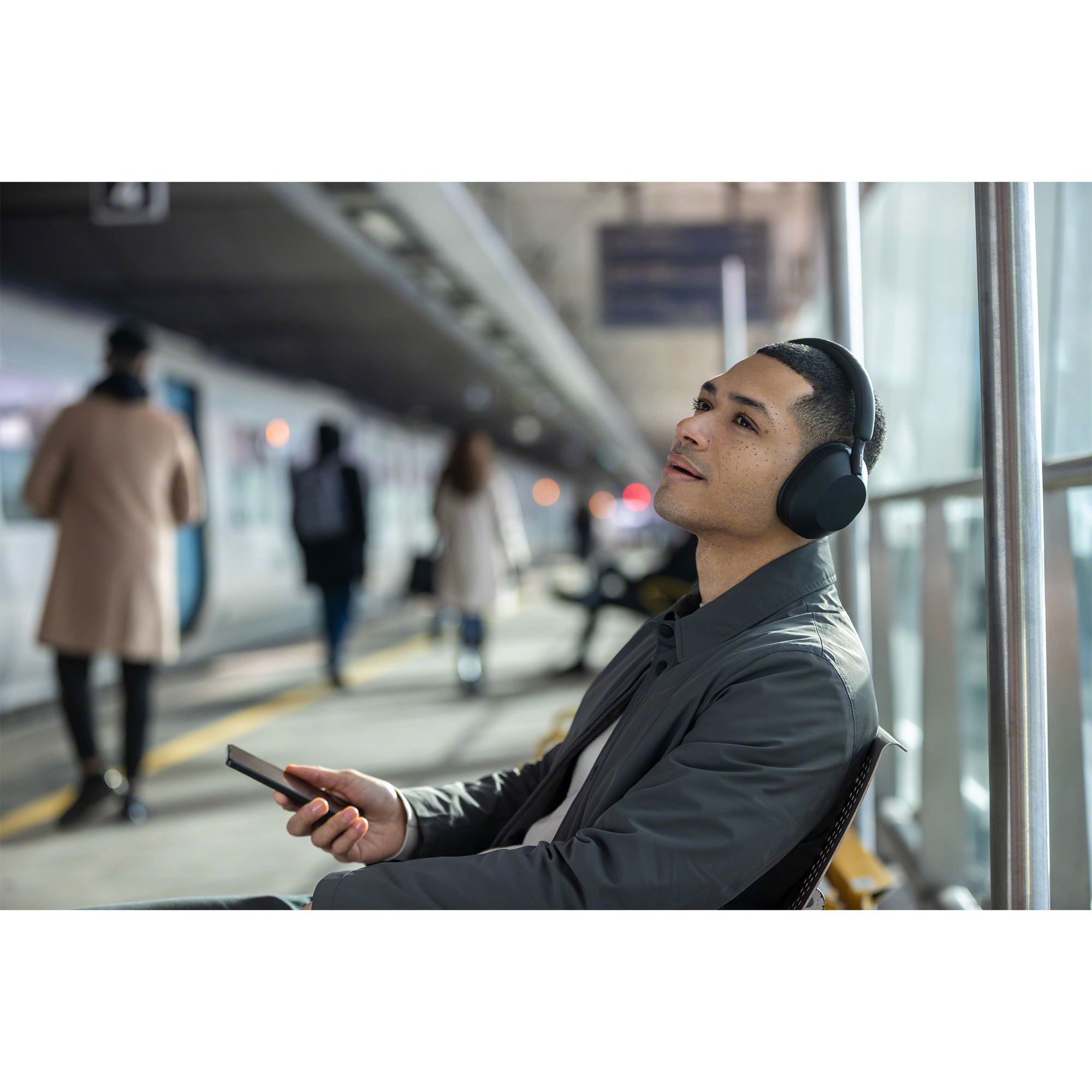 Sony - WH-1000XM5 Wireless Noise-Canceling Over-the-Ear Headphones