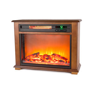 Lifesmart Fireplace Electric Heater with 2 Heat Settings & Automatic Safety Shut-Off, , hires