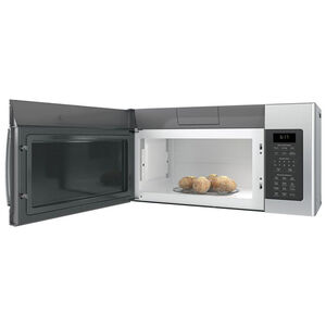 GE 30 in. 1.7 cu. ft. Over-the-Range Microwave with 10 Power Levels, 300 CFM & Sensor Cooking Controls - Stainless Steel, Stainless Steel, hires