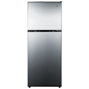 Summit 22 in. 7.1 cu. ft. Top Freezer Refrigerator - Stainless Steel, , hires