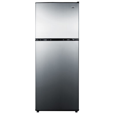 Summit 22 in. 7.1 cu. ft. Top Freezer Refrigerator - Stainless Steel | CP972SS