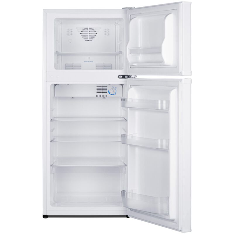 Summit 19 in. 4.3 cu. ft. Mini Fridge with Top Freezer - White, , hires