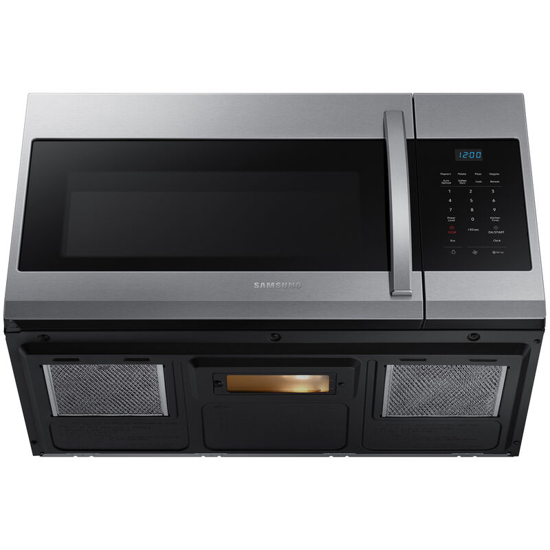 Samsung 30 in. 1.7 cu. ft. 1000W Over-the-Range Microwave with 300 CFM - Stainless Steel, Stainless Steel, hires