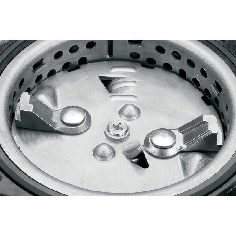 XO 1 HP Continuous Feed Waste Disposer with 2500 RPM, Anti-Jam & Noise Reducing Insulation - Stainless Steel, , hires