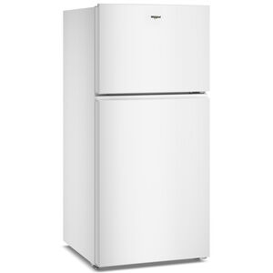 Whirlpool 30 in. 19.3 cu. ft. Top Freezer Refrigerator with Ice Maker - White, White, hires