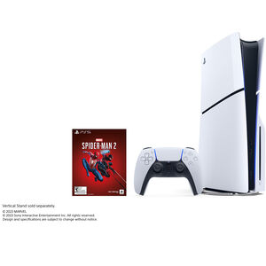 PlayStation 5 Slim Console - Marvel's Spider-Man 2 Bundle - White, , hires