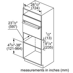 Bosch 500 Series 30 in. 2.2 cu. ft. Warming Drawer - Stainless Steel, , hires