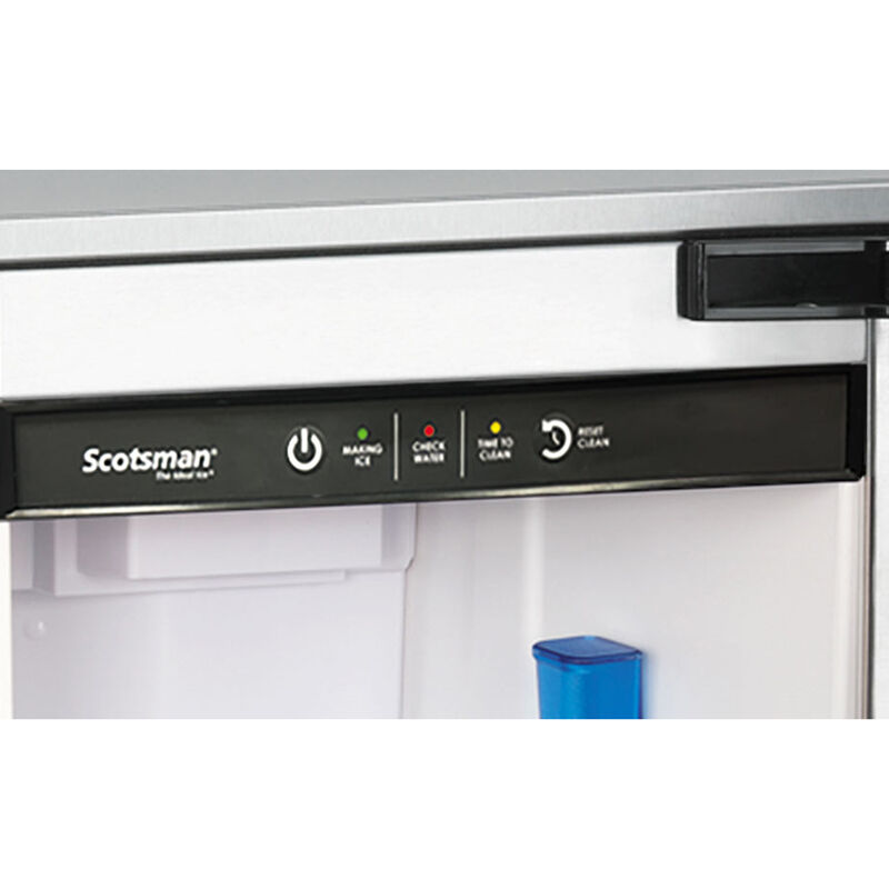 Scotsman Brilliance Series 15 in. Built-In Undercounter Outdoor Ice Maker with 26 lb. Ice Storage & Digital Control - Stainless Steel, , hires