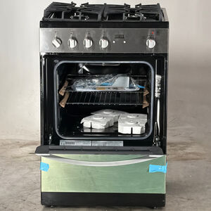 Frigidaire 24 in. 1.9 cu. ft. Gas Range with 4 Sealed Burners - Stainless Steel (Open Box Excellent Condition), , hires