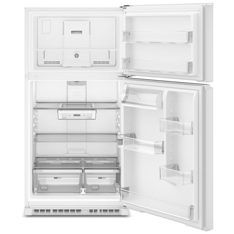 Whirlpool 33 in. 21.3 cu. ft. Top Freezer Refrigerator - White, White, hires