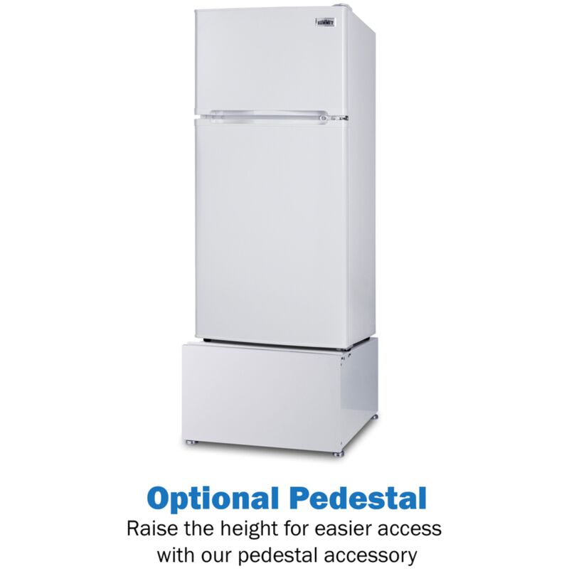 Summit 19 in. 4.3 cu. ft. Mini Fridge with Top Freezer - White, , hires