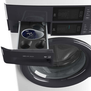 Electrolux 27 in. 4.4 cu. ft. Electric Front Load Laundry Center with LuxCare Wash & Moisture Sensor Dry - White, , hires