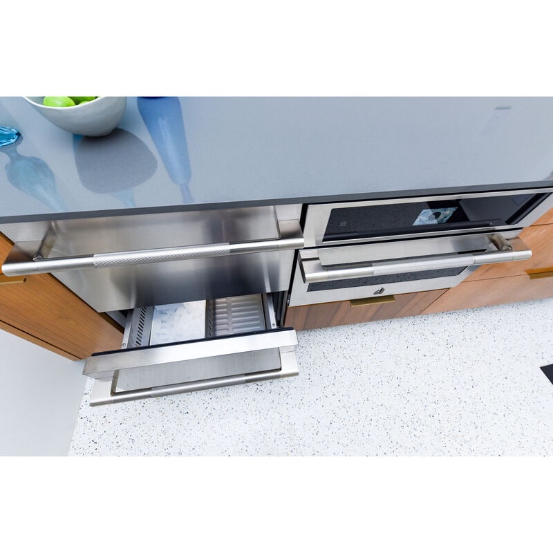 JennAir Rise 24 in. 4.7 cu. ft. Double Refrigerator & Freezer Drawer - Stainless Steel, , hires