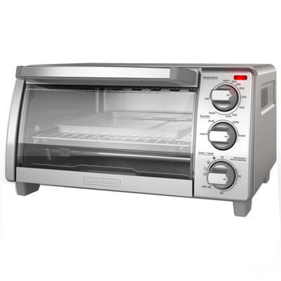 Black + Decker TO3215SS Crisp N Bake Air Fry Toaster Oven, TV